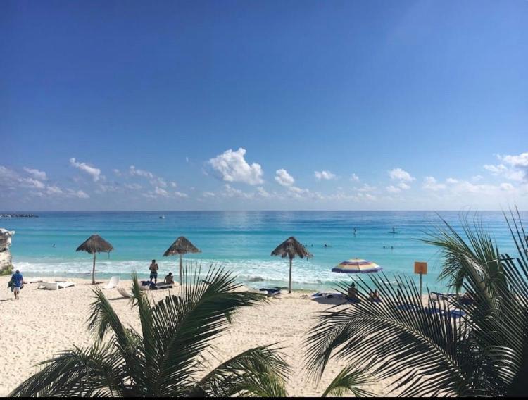 Studio Oceanfront Prime Location 坎昆 外观 照片