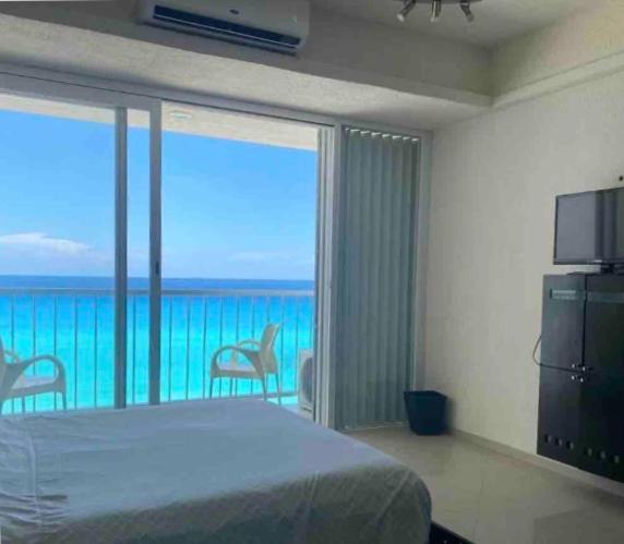 Studio Oceanfront Prime Location 坎昆 外观 照片